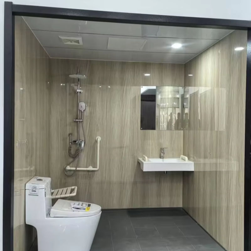Customizable Prefab Bathroom Unit & Modular Shower Cabin with Portable Toilet Room for Hotel Bathroom Sets & Bathroom Pods